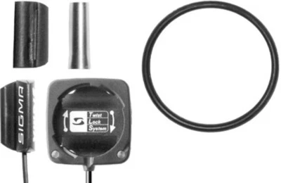 SIGMA CYCLE COMPUTER FRONT WHEEL BIKE 1 BC1606L TWIST LOCK FULL SENSOR KIT 00399 - Image 1 of 2
