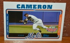 BASEBALL CARD TOPPS 2005 OPENING DAY NEW YORK METS MIKE CAMERON