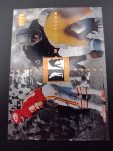 1997 Upper Deck Marquee Matchups Len Dawson/Willie Brown Inserto #MM21 - Imagen 1 de 2