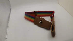 Rainbw Kids Belt Buckle-Free Elastic Unisex Boys Girls Adjustable Children - Picture 1 of 2