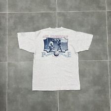 Vintage Public Image ALL American Baseball Fosfor Print T Shirt Size L