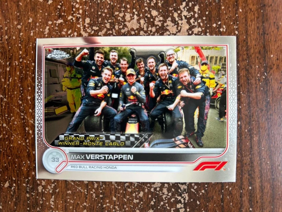 Max Verstappen #155 - 2022 Topps Chrome Formula 1 - Image 1 of 1