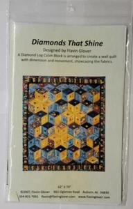 Diamonds That Shine 62"X70" Quilt Pattern - Picture 1 of 2