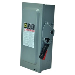HU361 Square 30A 600V 3 Phase Non-Fused Disconnect -NEW --SES - Picture 1 of 3