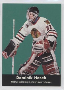 1991-92 Parkhurst French Dominik Hasek #449 Rookie RC HOF