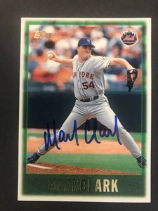 1997 Topps SIGNED: Mark Clark, METS #5