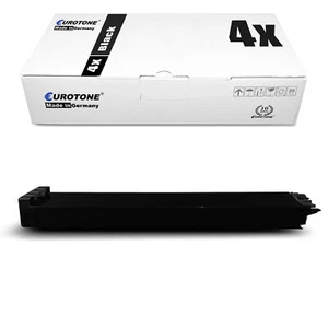 4x Tóner Para Sharp MX 2301 2600 3100 N MX-31 GTBA MX31GTBA NEGRO - Imagen 1 de 4