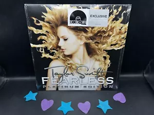 Taylor Swift Fearless Platinum RSD Vinyl 2LP Hand-Numbered US Version NEW SEALED - Picture 1 of 12