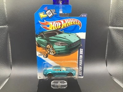 Hot Wheels ASTON MARTIN DBS - 2012 Faster Than Ever FTE - Green #99 LW - Image 1 of 4