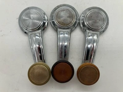 68-76 GM Window Crank Lot w/ Clear Knobs 9715291 - Image 1 of 3