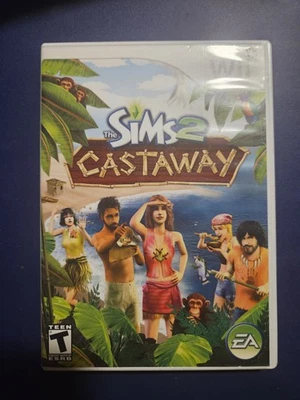 The Sims 2: Castaway Nintendo Wii Video Game CIB Complete In Box With Manual - Image 1 of 4
