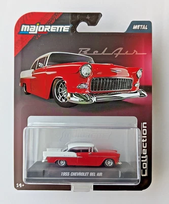Majorette 2025 系列 | 1955 雪佛兰 Bel Air(红色)| Wave 1 - RTS! — 第 1/4 张图片