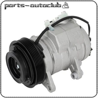 Compresor de aire acondicionado con embrague para 04-07 Mitsubishi Raider Dodge Ram 1500 Dakota Foto 1 de 4