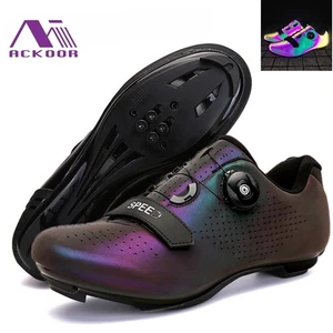 Nuevas Tenis de Ciclismo MTB Carretera Deportes Velocidad Bicicleta Zapatos Planos SPD Shimano Aire Libre - Imagen 1 de 17
