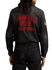 Giacca Ralph Lauren Polo Team USA 2028 Olimpiadi di La Ca una volta era nera L. - Foto 1 di 5