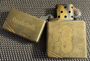 BRIQUET DE COLLECTION ZIPPO PAT. 2032695. G XII  (1324) SINGAPORE. TRÈS RARE!!! - Picture 1 of 9