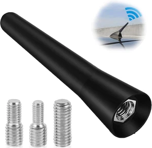 Antenna Auto Radio Corta,Mini Antenna Auto Corta,Antenna Corta Universale,Con 3  - Foto 1 di 12