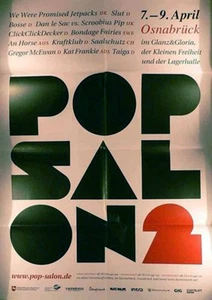 Pop Salon 2 - Osnabrück 2011 Konzert-Poster  A1 - Picture 1 of 1