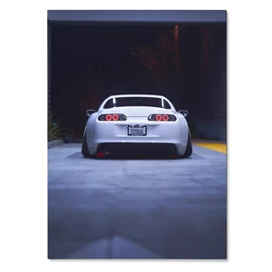 Toyota Supra MK4 JDM hochauflösender Kunstdruck Poster #042 - kultige Autodekoration - Bild 1 von 11