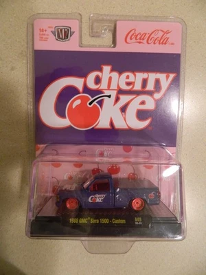 M2 Machines Cherry Coke 1988 GMC Sierra 1500 Custom CHASE 1/750 - Image 1 of 4
