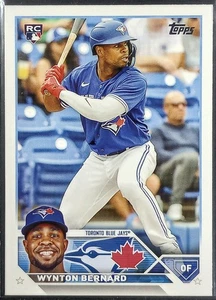 2023 Topps Update Series Wynton Bernard Rookie #US293 RC - Picture 1 of 3