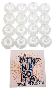 (16) K’NEX / Knex Clear Head Top Pieces – Rare Standard Parts - Picture 1 of 4