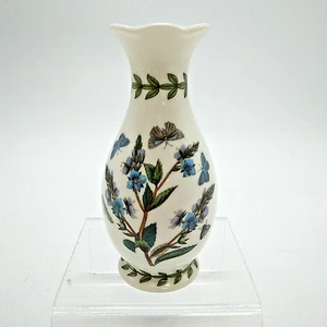 Vintage Portmeirion Botanic Garden Forget-Me-Not Floral Bud Vase 12cm Height - Picture 1 of 14