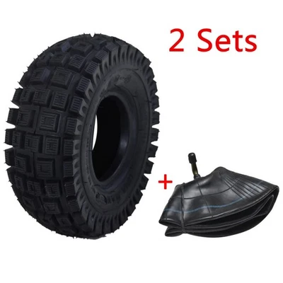 2pcs 10" x 3" 3.00-4 Tire + Inner Tube 260x85 Tires Super Gas Electric Scooter - Image 1 of 4