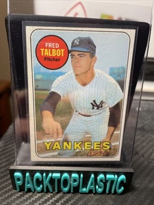 1969 Topps Fred Talbot New York Yankees #332 - Bild 1 von 2