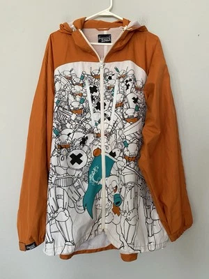 Chaqueta cortavientos IMPERIAL Junkie gráfica cremallera completa con capucha para hombre 2XL Foto 1 de 4