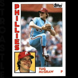 Carta Baseball 1984 Topps - Tug McGraw #728 Philadelphia Phillies ⚾ - Foto 1 di 3