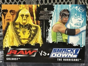 2002 Fleer WWF Raw Vs Smack Down Goldust Vs Hurricane WWE Wrestling Card #88 WCW - Picture 1 of 6