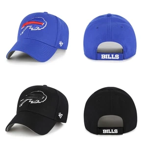 '47 Brand NFL Cap Buffalo Bills '47 MVP Basecap Kappe Logo Stickerei Klett Neu - Picture 1 of 13