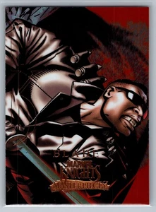 2008 Fleer Marvel Masterpieces - Holo Marvel Knights Blade #MK1 - Picture 1 of 2