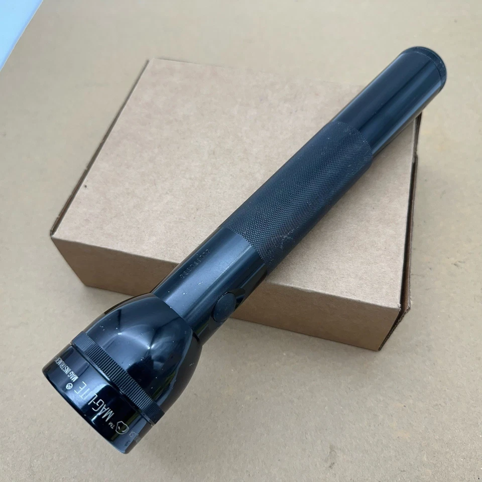 Maglite 3D Cell Flashlight Black Aluminum Heavy Duty Torch USA Emergency - Image 1 of 4