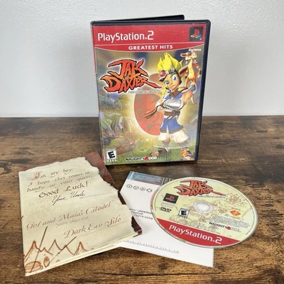 Jak and Daxter the Precursor Legacy Red Label PS2 PlayStation 2 - CIB Vintage - Image 1 of 4