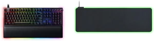 Razer Huntsman V2 Analog Gaming Keyboard + Goliathus Extended Chroma Gaming Mous - Afbeelding 1 van 7