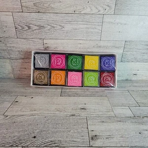 Finger Craft Ink Pads, 20 Colors Craft Ink Pads for Rubber Stamps, Paper, Scrapb - Picture 1 of 5