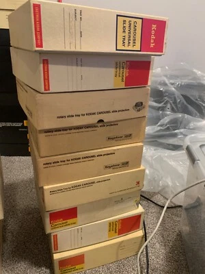 Universal 80 Slide Tray in Original Box 1 Count For Kodak Carousel Projector - Image 1 of 2