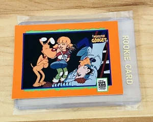 Tarjeta promocional Inspector Gadget Rookie 1991 Impel con centavo y cerebro 🌟NM - Imagen 1 de 2