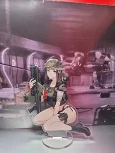USCM Colonial Marines Aliens Xenomorph waifu anime girl war pinup Acrylic Figure - Bild 1 von 1