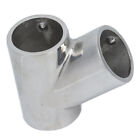 1 Pair Of Boat Handrail Fittings Parts 60 Degree Marine Hardware Left Right