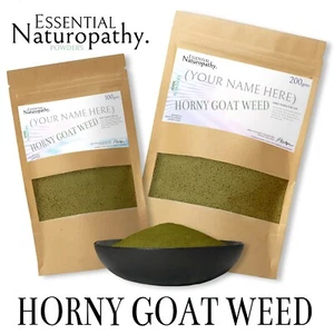 HORNY GOAT WEED POWDER - Wildcrafted (Epimedium sagittatum) PURE PREMIUM HERB - Bild 1 von 1