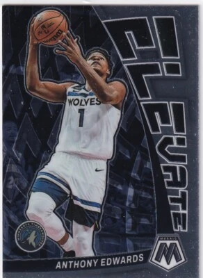 2022-23 Panini Mosaic - Elevate Anthony Edwards #5 - Image 1 of 2