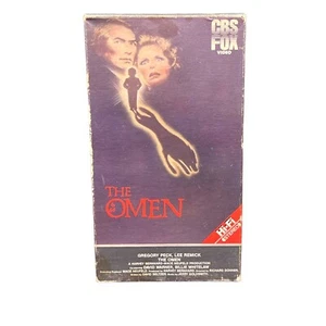 The Omen Vintage 1976 VHS Movie Horror Halloween Scary CBS Fox Video - Picture 1 of 6