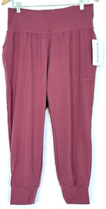 Athleta Donna Taglia LP Jogger Saluto Powervita Classic Large Petite Nuove Etichette - Foto 1 di 17