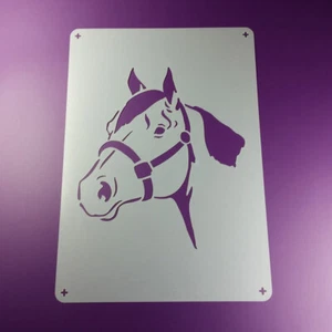 A5 Schablone Pferd Pferdekopf Horse - BV573 - Bild 1 von 2