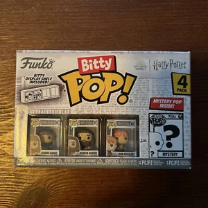 Harry Potter Bitty Pops Figure 4 Pack Hermione Hagrid Ron Mystery Figure - Picture 1 of 3