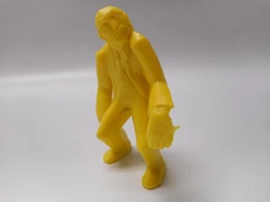 Palmer Monstruos Hombre Lobo Hombre Lobo Plástico Amarillo Juguete Vintage Universal - Imagen 1 de 4