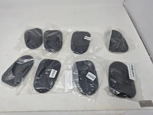 Lot of 8 Black Round Kickstand Sidestand Jiffy Stand Coaster Pad MT253 (G2) - Picture 1 of 8